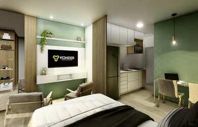 Imagem 9: Audace Modern Living. 46m² de Área, 1 Vaga na garageme2 Dormitórios