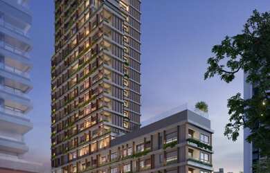 Imagem: O apartamento na cobertura possui 3 Dormitórios, 3 Suítes