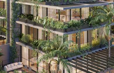 Imagem: A casa em condomínio possui 4 Dormitórios, 4 Suítes, 6 Banheiros