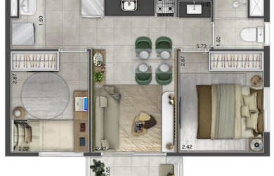 Imagem 6: APARTAMENTO RESIDENCIAL em São Paulo - SP, Santo Amaro