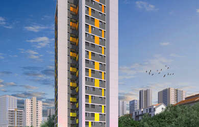 Imagem: O apartamento possui 2 Dormitórios, 1 Banheiro, 39m² de Área