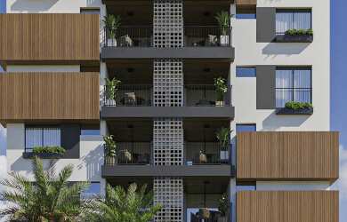 Imagem: O apartamento na cobertura possui 3 Dormitórios, 3 Suítes