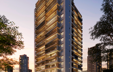 Imagem: O apartamento possui 2 Dormitórios, 1 Suíte, 2 Banheiros