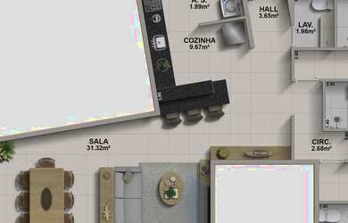 Imagem 13: COBERTURA RESIDENCIAL em Rio de Janeiro - RJ, Recreio dos Bandeirantes