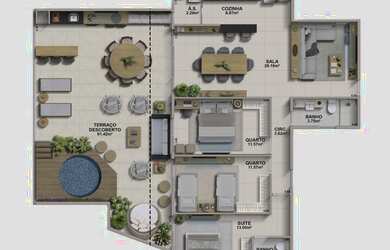 Imagem 15: COBERTURA RESIDENCIAL em Rio de Janeiro - RJ, Recreio dos Bandeirantes