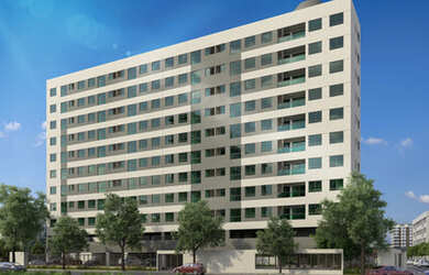 Imagem: O apartamento possui 2 Dormitórios, 1 Suíte, 2 Banheiros