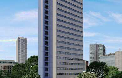 Imagem: O studio possui 1 Dormitório, 1 Banheiro, 1 Vaga na garagem