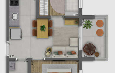 Imagem 7: APARTAMENTO RESIDENCIAL em São Paulo - SP, Campo Belo