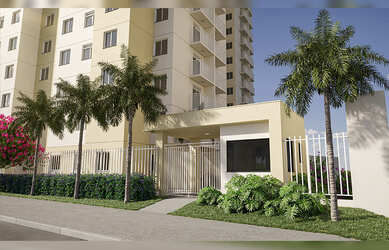 Imagem: O apartamento possui 2 Dormitórios, 1 Banheiro, 34m² de Área