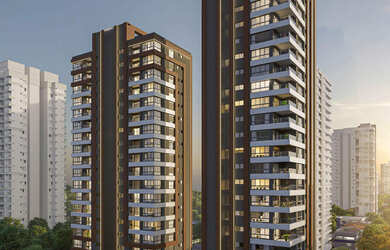 Imagem: O apartamento possui 3 Dormitórios, 3 Suítes, 5 Banheiros