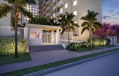 Imagem: O apartamento possui 2 Dormitórios, 1 Banheiro e 35m² de Área