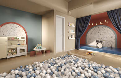 Imagem 6: Vivaz Santa Marina. 31m² de Área, 1 Banheiroe2 Dormitórios