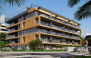 Imagem: O apartamento possui 2 Dormitórios, 1 Suíte, 2 Banheiros