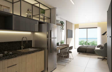 Imagem 3: Apartamento Garden à venda em João Pessoa, Jardim Oceania, com 1 quarto, 37,99m²