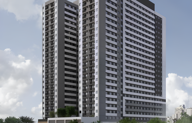 Imagem: O apartamento possui 2 Dormitórios, 1 Banheiro, 34m² de Área