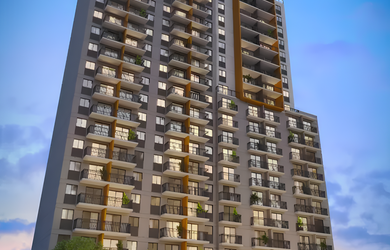 Imagem: O apartamento possui 2 Dormitórios, 1 Banheiro, 42m² de Área