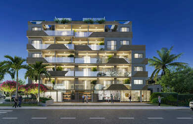 Imagem: O apartamento na cobertura possui 2 Dormitórios, 1 Suíte