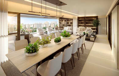 Imagem 5: Apartamento à venda em São Paulo, Brooklin Paulista, com 4 quartos,...