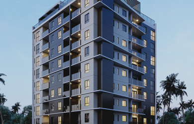 Imagem: O apartamento possui 3 Dormitórios, 1 Suíte, 2 Banheiros