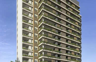 Imagem: O apartamento possui 4 Dormitórios, 4 Suítes, 6 Banheiros