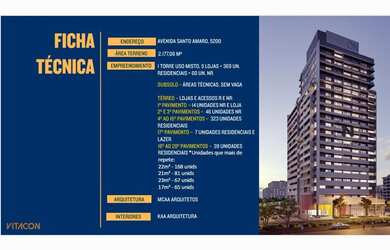 Imagem: O apartamento à venda possui 1 Dormitório, 1 Banheiro e 22m²