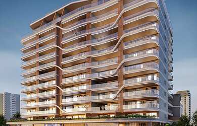 Imagem: O apartamento na cobertura possui 4 Dormitórios, 4 Suítes