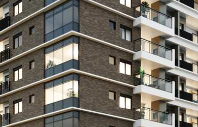 Imagem: O apartamento possui 2 Dormitórios, 1 Suíte, 2 Banheiros