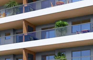 Imagem: O apartamento na cobertura possui 3 Dormitórios, 2 Suítes