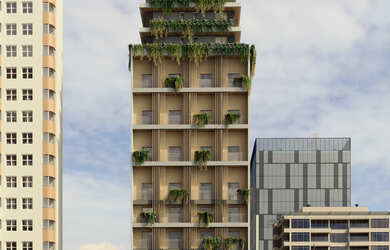 Imagem: O apartamento possui 2 Dormitórios, 1 Banheiro e 40m² de Área