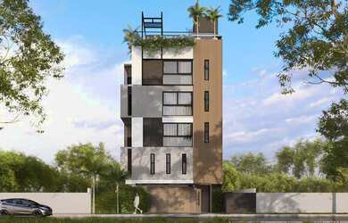 Imagem: O studio possui 1 Dormitório, 1 Banheiro, 25m² de Área Privada