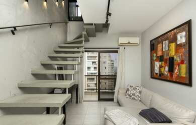 Imagem: O apartamento na cobertura possui 4 Dormitórios, 2 Suítes