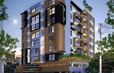 Imagem: O apartamento possui 2 Dormitórios, 1 Suíte, 2 Banheiros