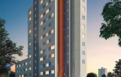 Imagem: A kitnet possui 1 Dormitório, 1 Banheiro e 25m² de Área Privada