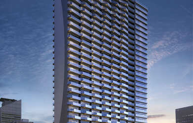 Imagem: O apartamento na cobertura possui 1 Dormitório, 1 Banheiro