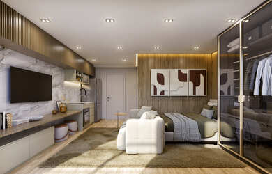 Imagem 7: 1 dormitório, 1 banheiros, 29M² de Área Construída