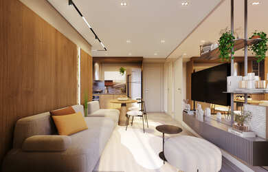 Imagem 6: 1 dormitório, 1 banheiros, 29M² de Área Construída