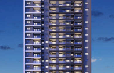 Imagem: O apartamento possui 2 Dormitórios, 2 Suítes, 3 Banheiros