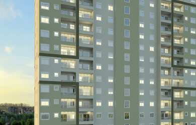 Imagem: O apartamento possui 2 Dormitórios, 1 Suíte, 2 Banheiros