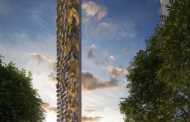 Imagem: O apartamento possui 4 Dormitórios, 4 Suítes, 5 Banheiros