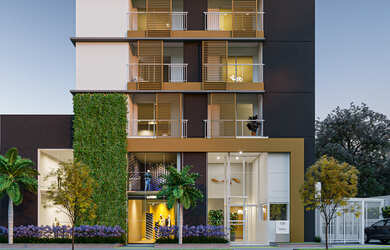 Imagem 2: Studio à venda em São Paulo, Pinheiros, com 1 quarto, 25,4m²