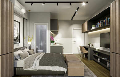 Imagem 4: Studio à venda em São Paulo, Pinheiros, com 1 quarto, 25,4m²