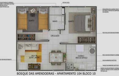Imagem 15: Apartamento à venda no bairro Amendoeira - São Gonçalo/RJ