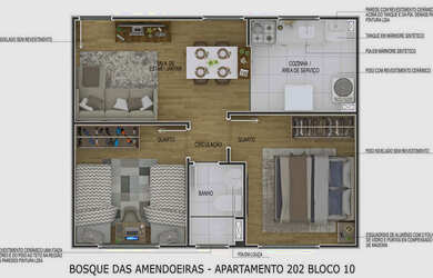 Imagem 16: Apartamento à venda no bairro Amendoeira - São Gonçalo/RJ