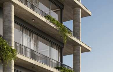 Imagem: O apartamento na cobertura possui 3 Dormitórios, 3 Suítes