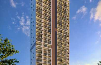 Imagem: O apartamento possui 1 Dormitório, 1 Suíte, 1 Banheiro, 39m²