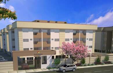 Imagem: O apartamento possui 2 Dormitórios, 1 Suíte, 2 Banheiros