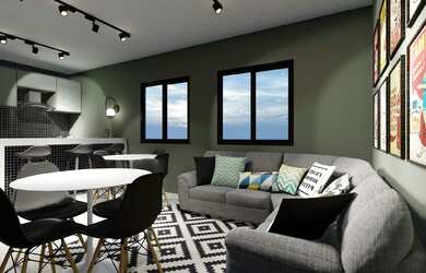 Imagem 3: Station Garden - NR. Piscina, Churrasqueira, 1 Banheiroe2 Dormitórios