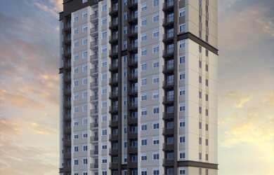 Imagem: O apartamento possui 2 Dormitórios, 1 Banheiro, 40m² de Área