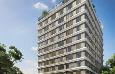 Imagem: O apartamento possui 1 Dormitório, 1 Banheiro, 35m² de Área