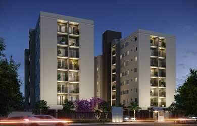 Imagem: O apartamento à venda possui 1 Dormitório, 1 Banheiro, 1 Vaga